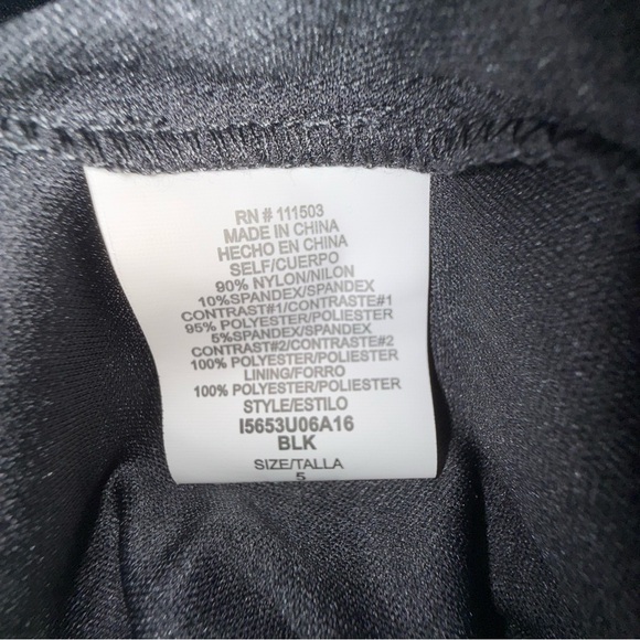 NWT Lily Rose Elegant Black w/ Lace detail Dress Flowy Whimsigoth Soft size 5 - Picture 9 of 10